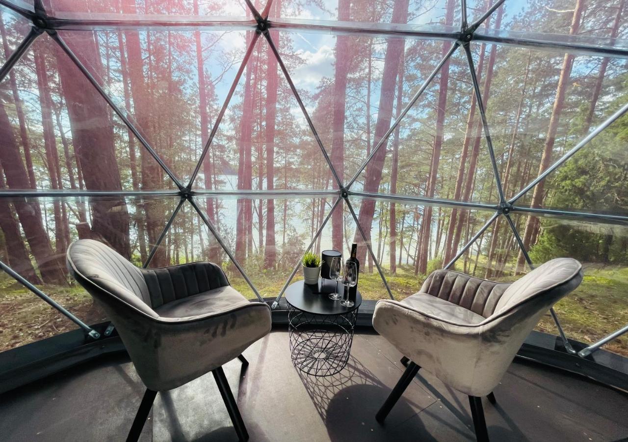 Skywoods.Glamping Villa Molėtai Buitenkant foto